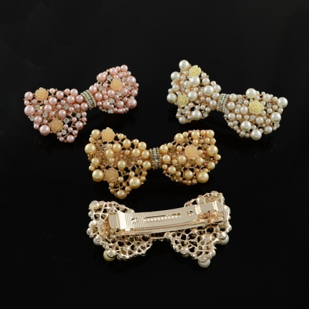 Bowknot Alloy French Hair Barrettes